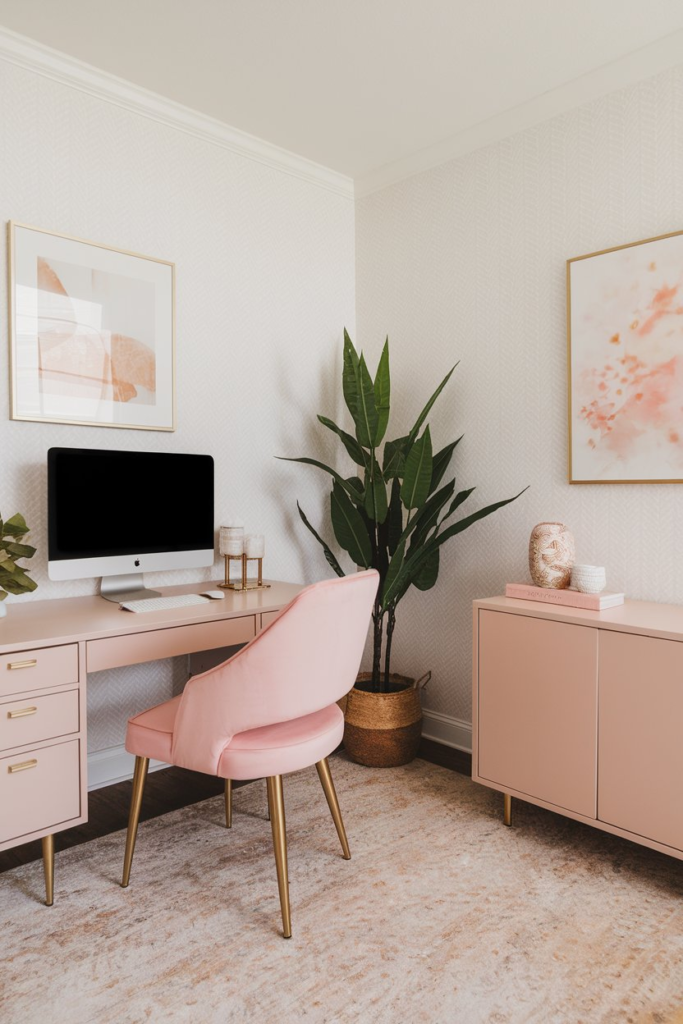 Masculine style home office