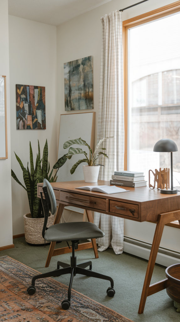Colorful home office
