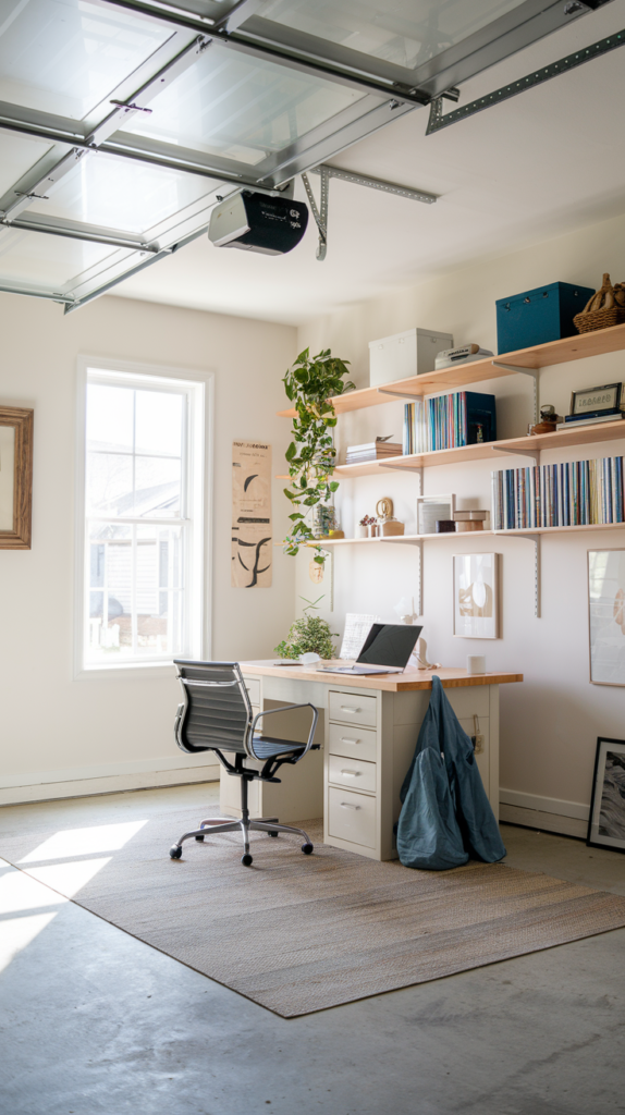 Organized cables and tech gadgets