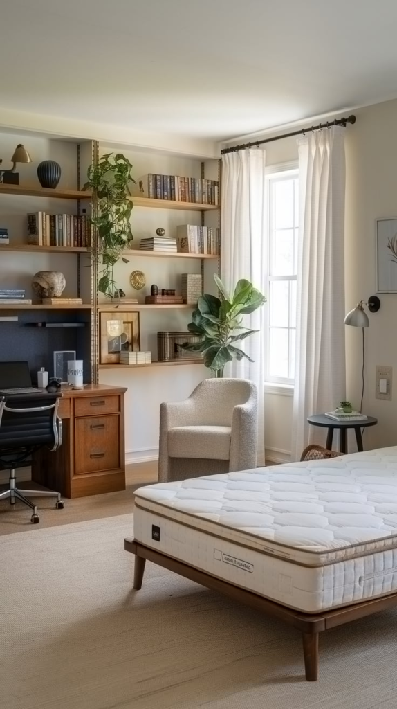 Area rugs defining zones