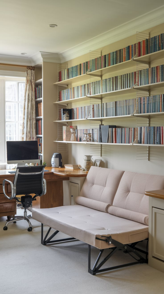 Layered textures in room