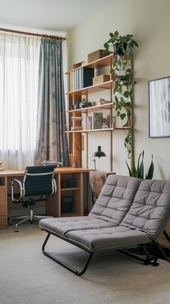 Floating shelves for organization
