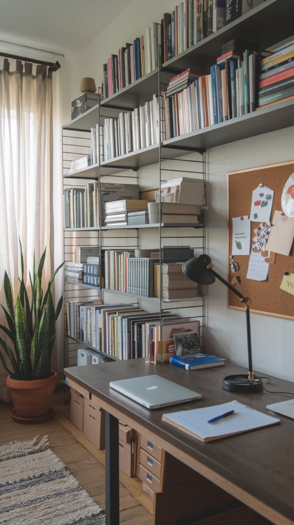 Quiet and clutter-free office