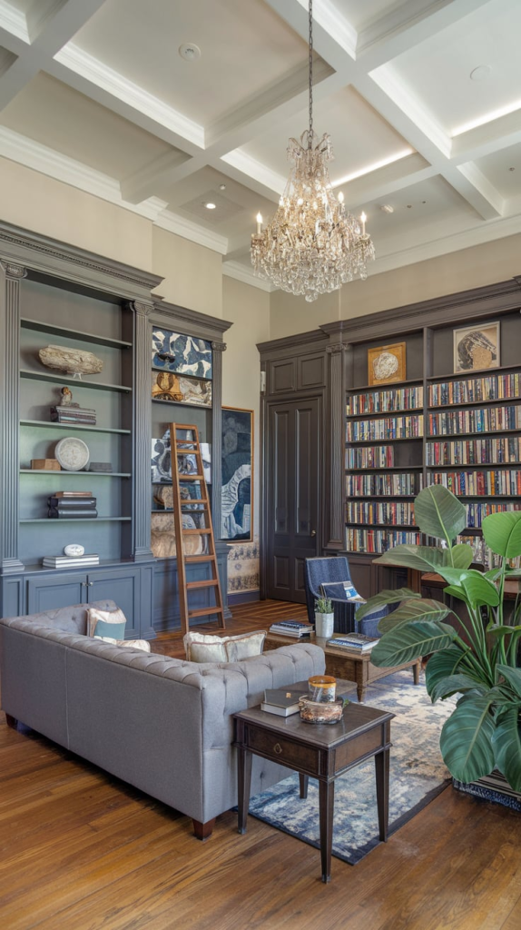 Classy feminine home office