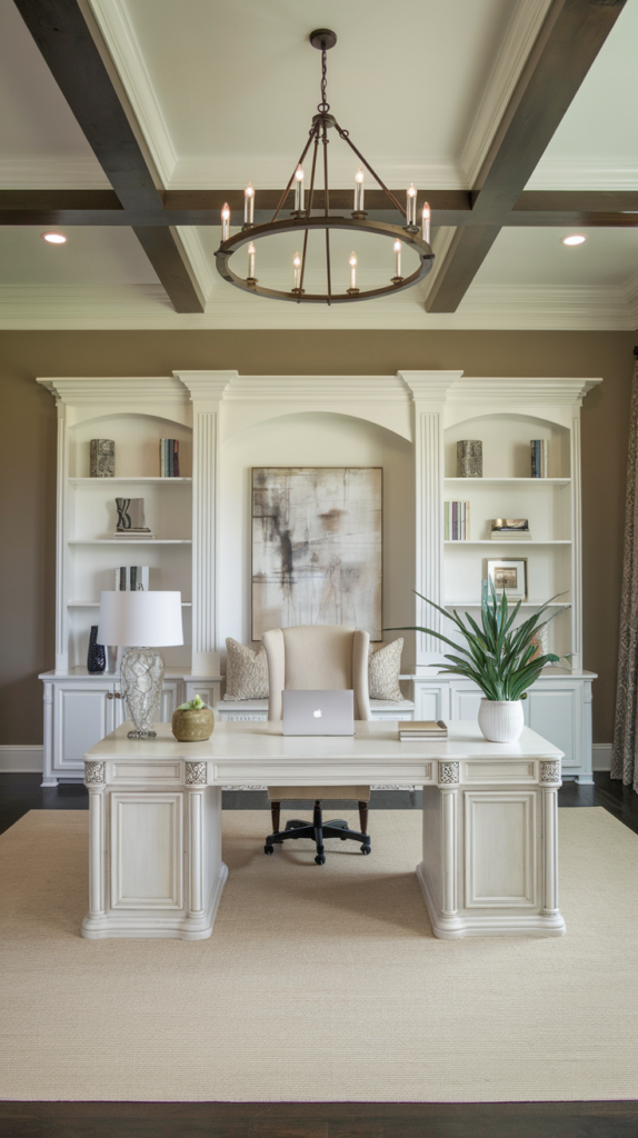 Feminine patterns in office