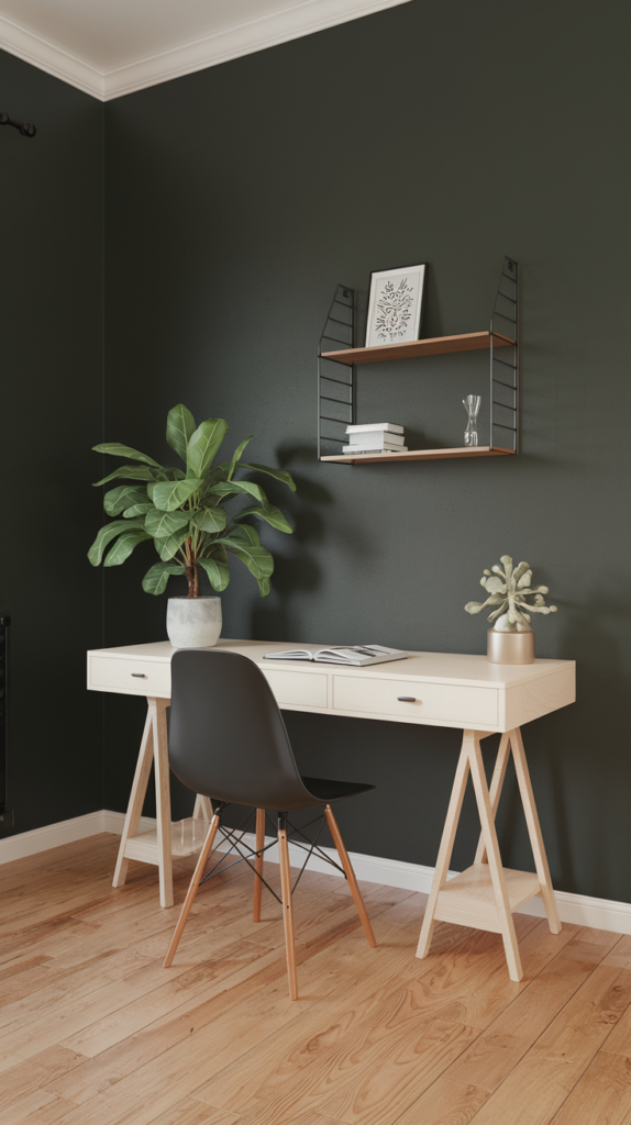 Functional home office desk