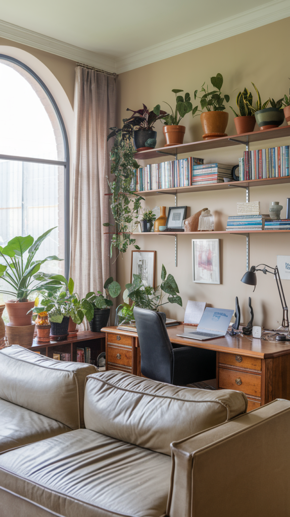 Colorful home office