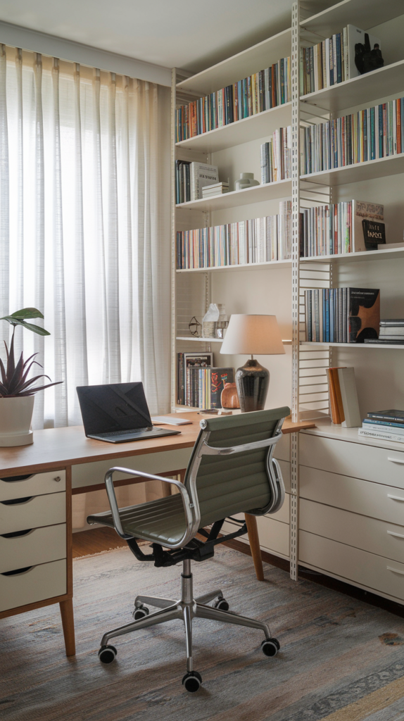Comfortable home office