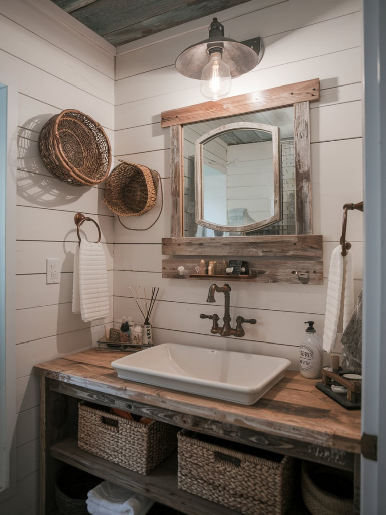 Freestanding vintage vanity