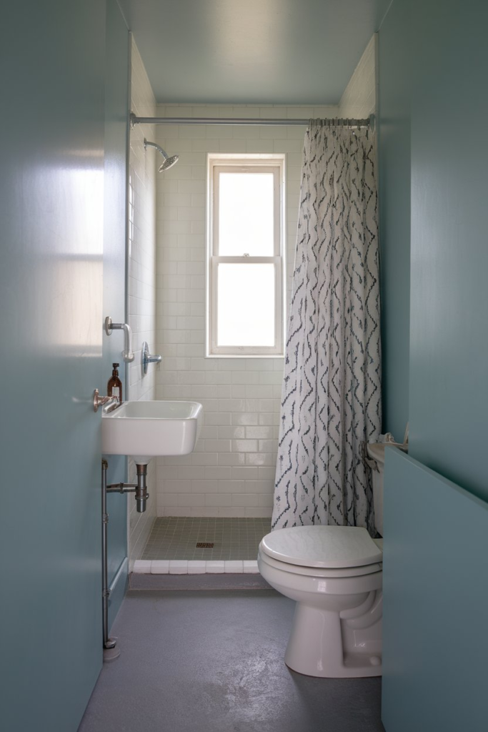 Minimalist bathroom design