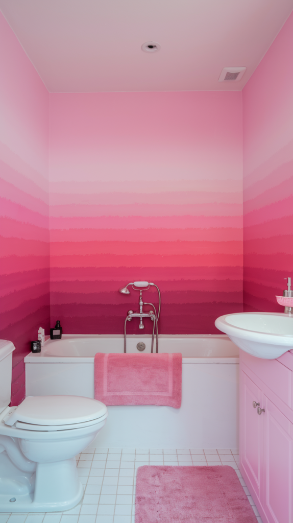 Industrial bathroom design