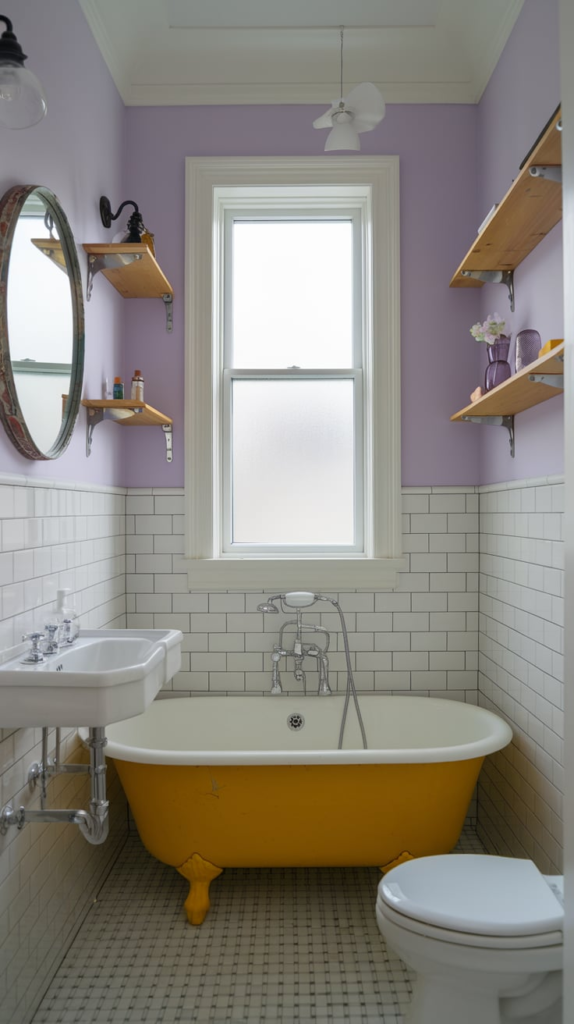 Coastal themed bathroom