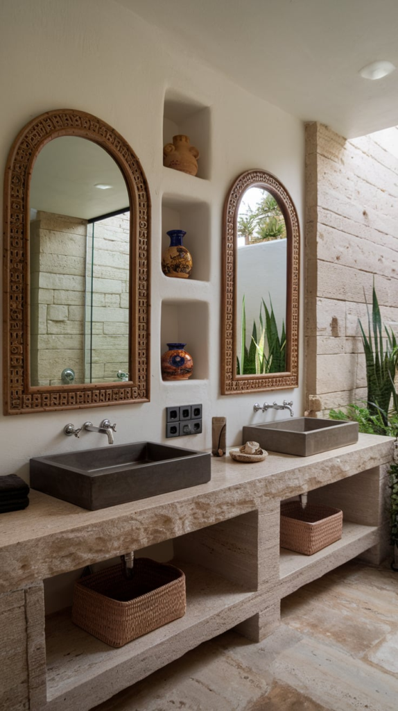 Tiered bathroom organizer