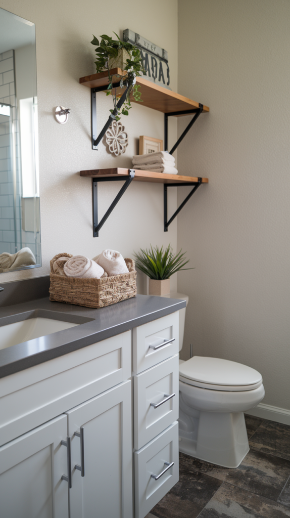 Decorative bowls for bathroom storage