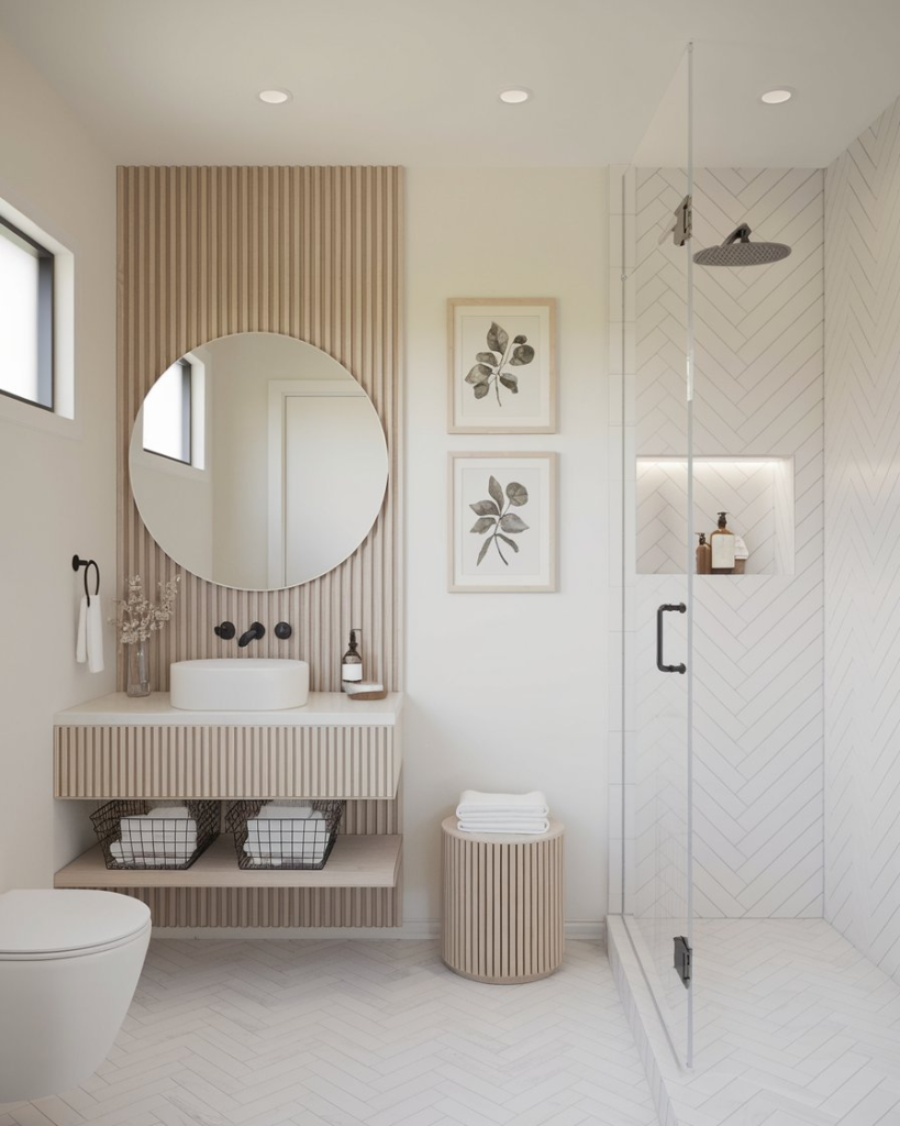 Basket for hand towels