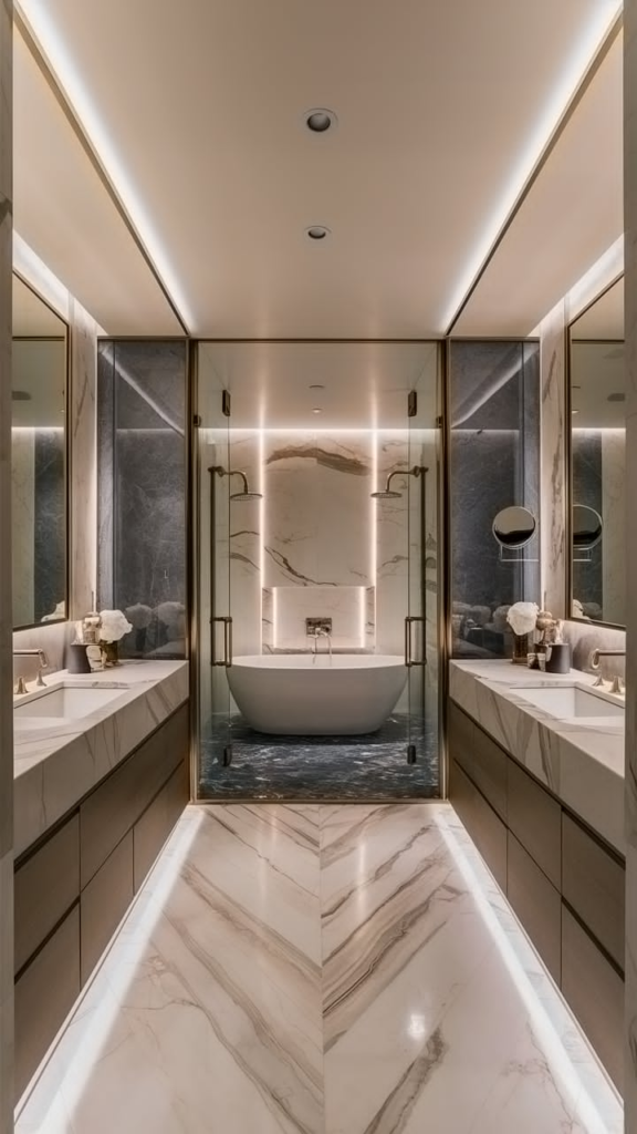 Wall hooks for bathroom items