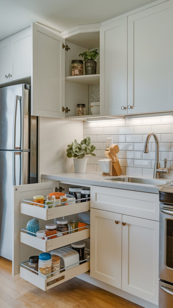 Clear stackable pantry containers
