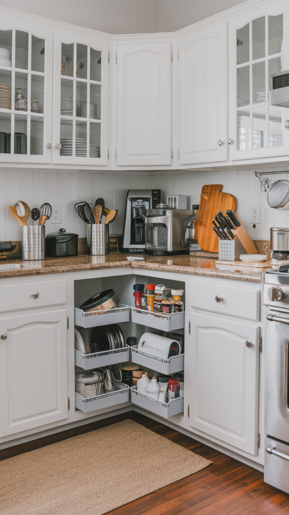 Lazy Susan in pantry