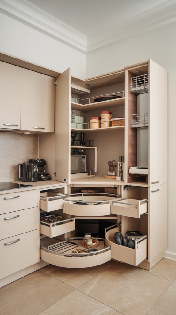 Labeled pantry containers