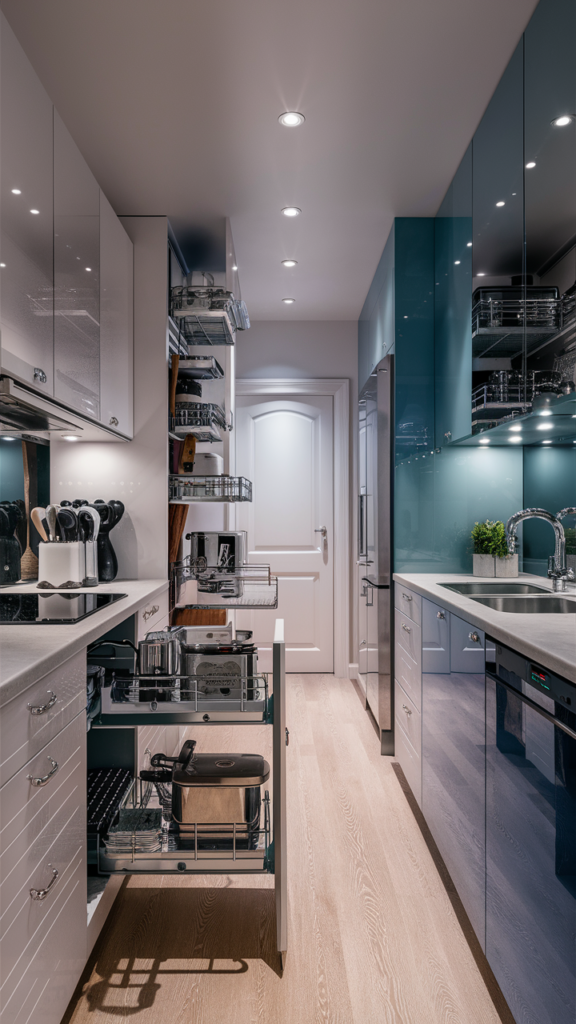 Decluttered pantry