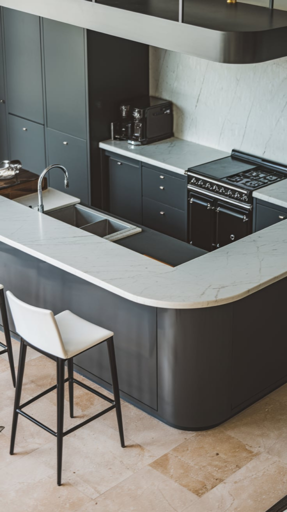 Two-tiered kitchen bar