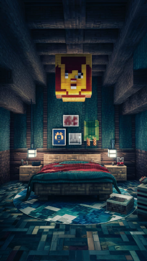 Fairy Tale Minecraft Bedroom