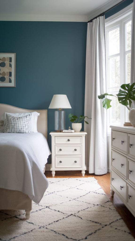 Natural textures with French blue