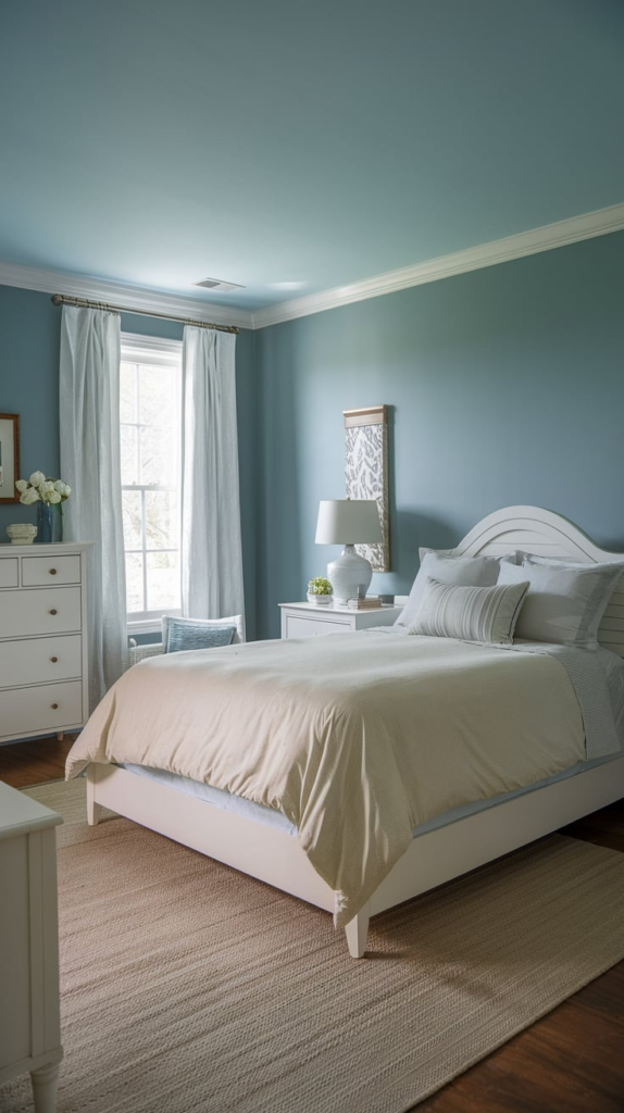 French blue artwork