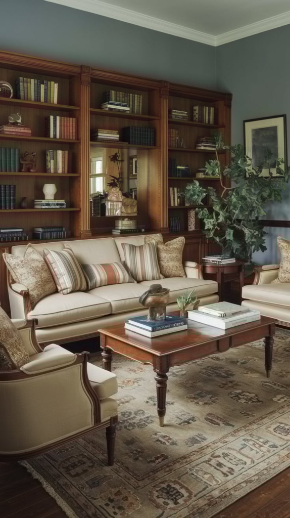Timeless living room design