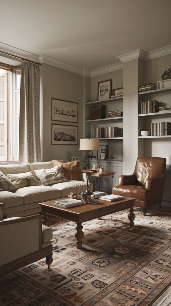 Sustainable living room design