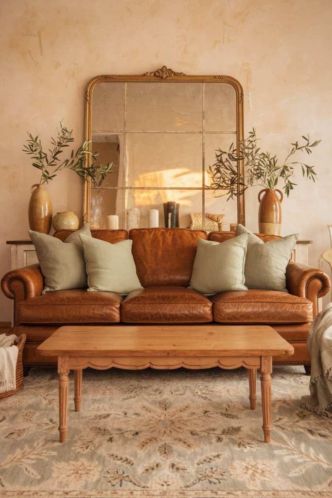 Cowhide Rug and Throws