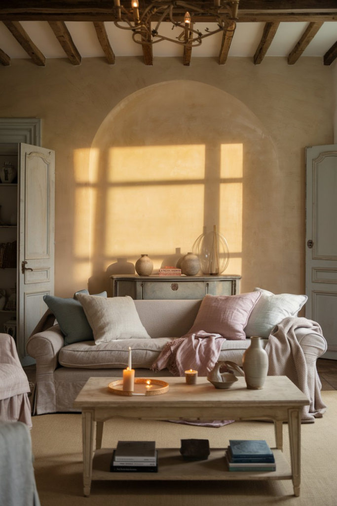 Cozy Modern Western Living Room