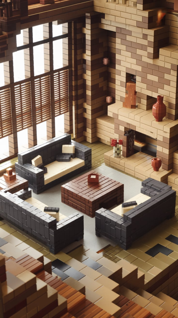 Sunroom Minecraft Living Room