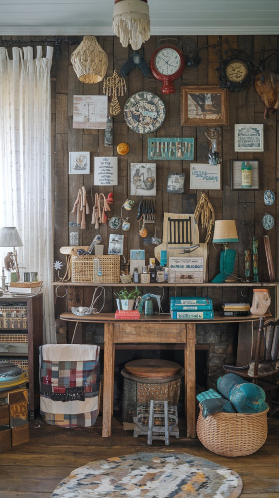 Mismatched dining chairs