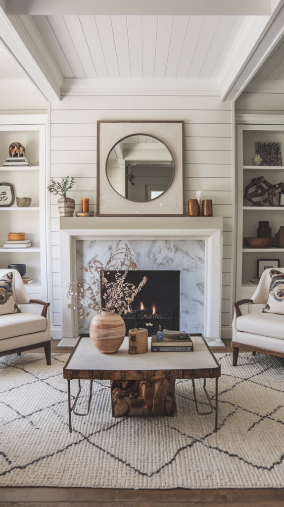 Repurposed window decor