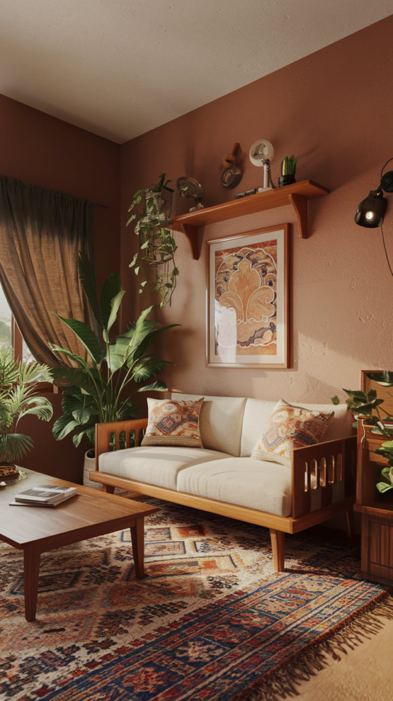 Natural materials in home