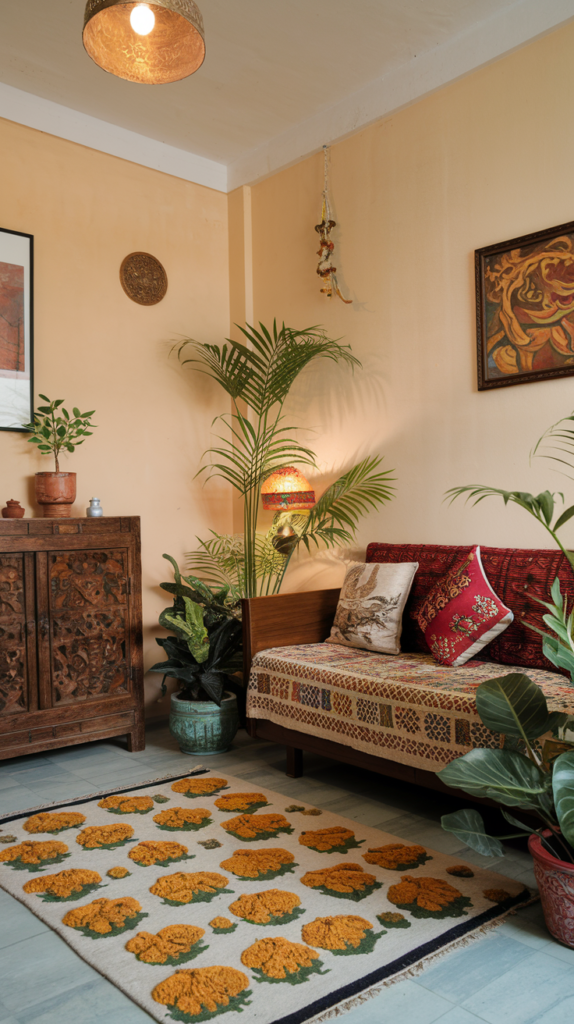 Pocket gardens inside home