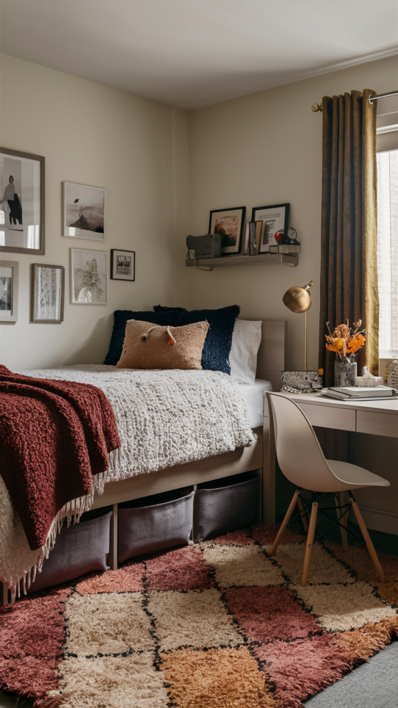 High-Quality Bedding in Dorm