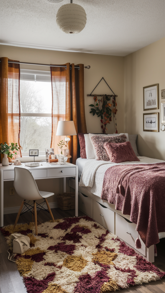 Large Decorative Mirror in Dorm