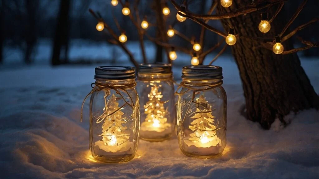 Craft Rustic Lanterns Using Mason Jars