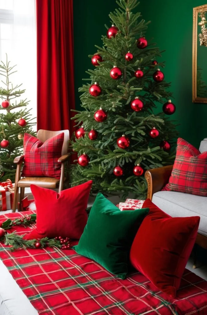 Iconic Red and Green Christmas Palette