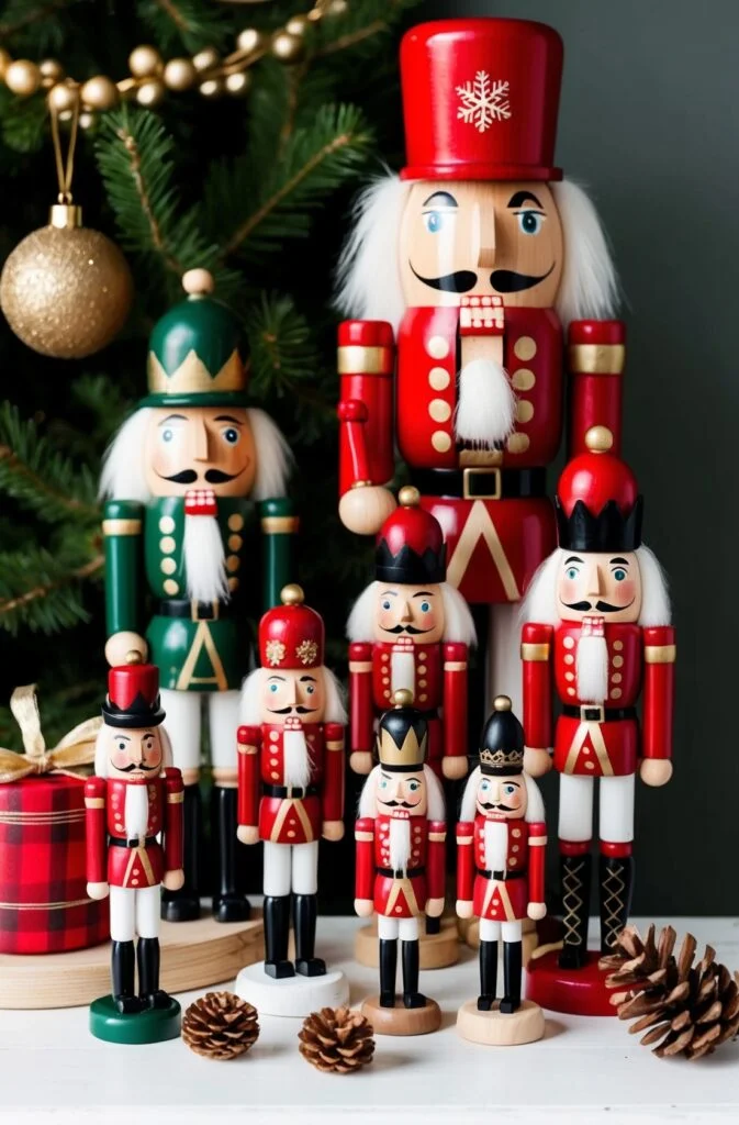 Hand-Painted Wooden Nutcrackers