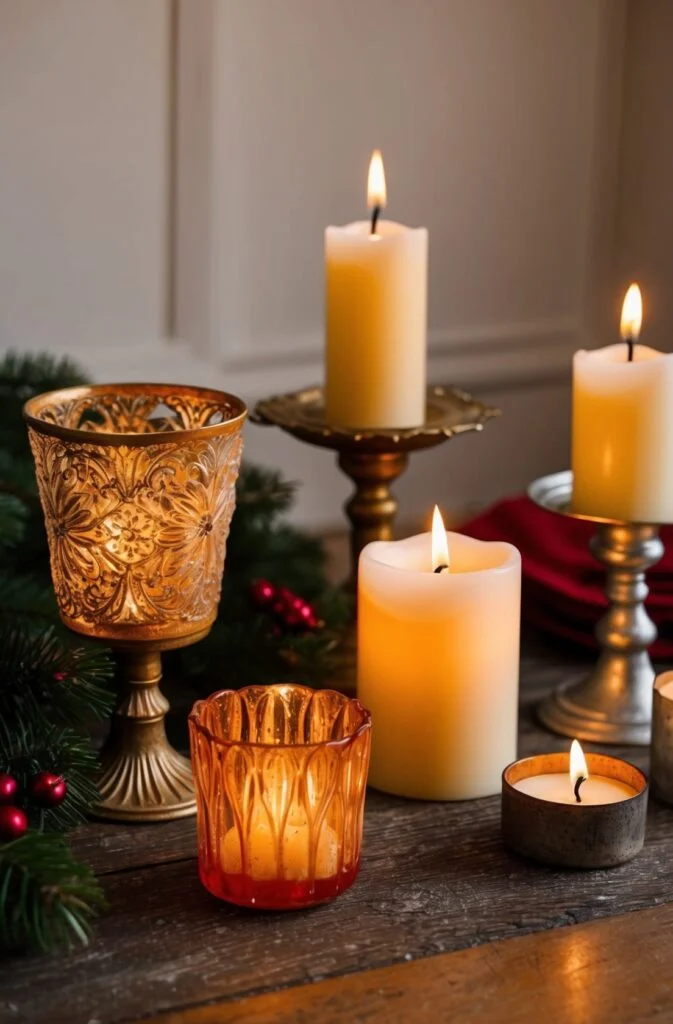 Warm Candlelit Settings