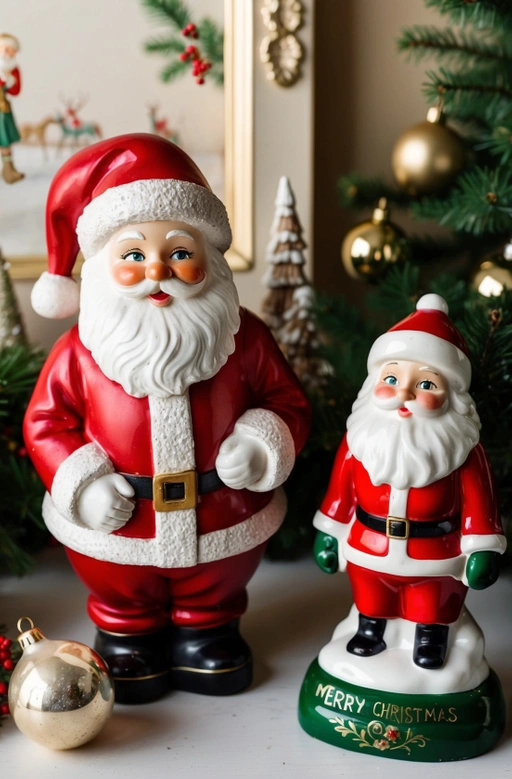 Classic Santa Figurines