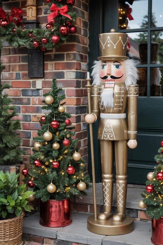 Animated Gold Nutcracker