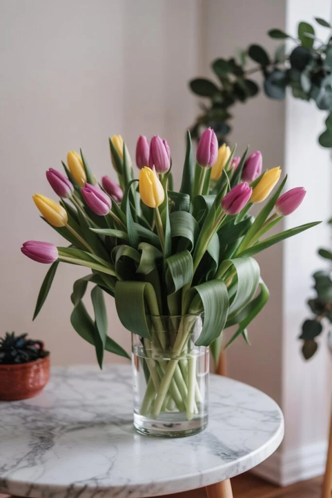 Colorful Tulip Arrangement