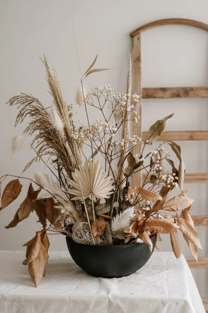 Dried Winter Floral Arrangement