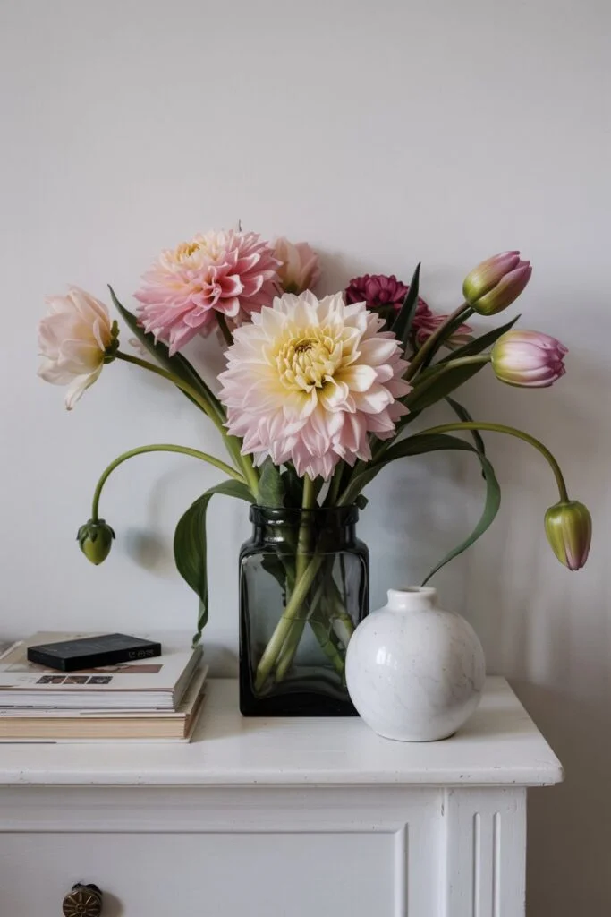 Single Stem Floral Display
