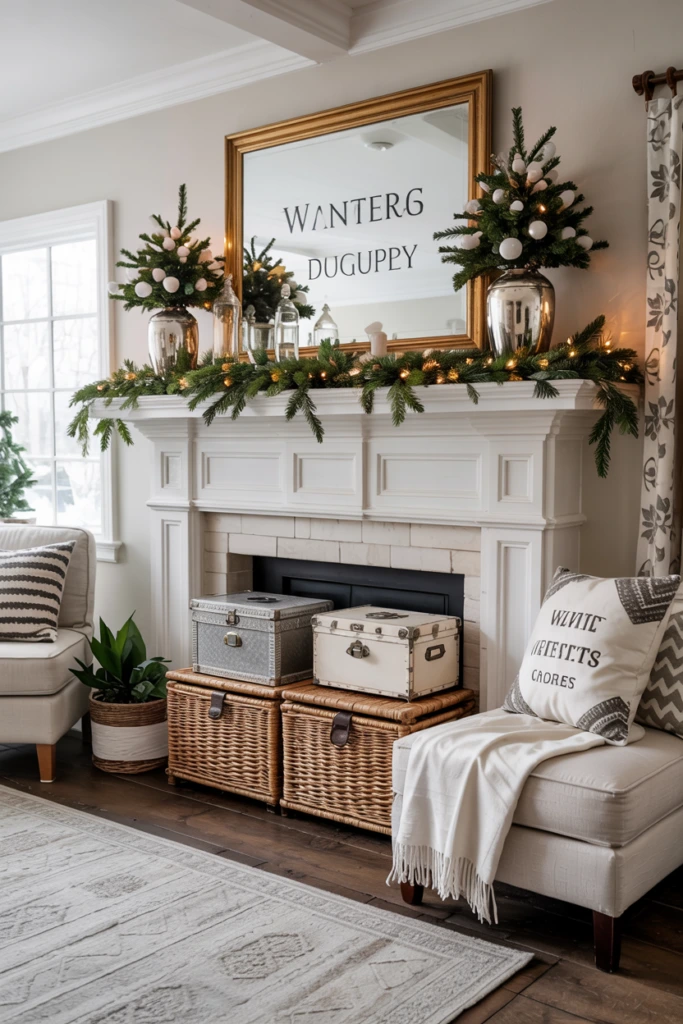 Functional Storage Mantel