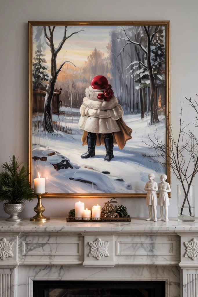 Statement Art Mantel